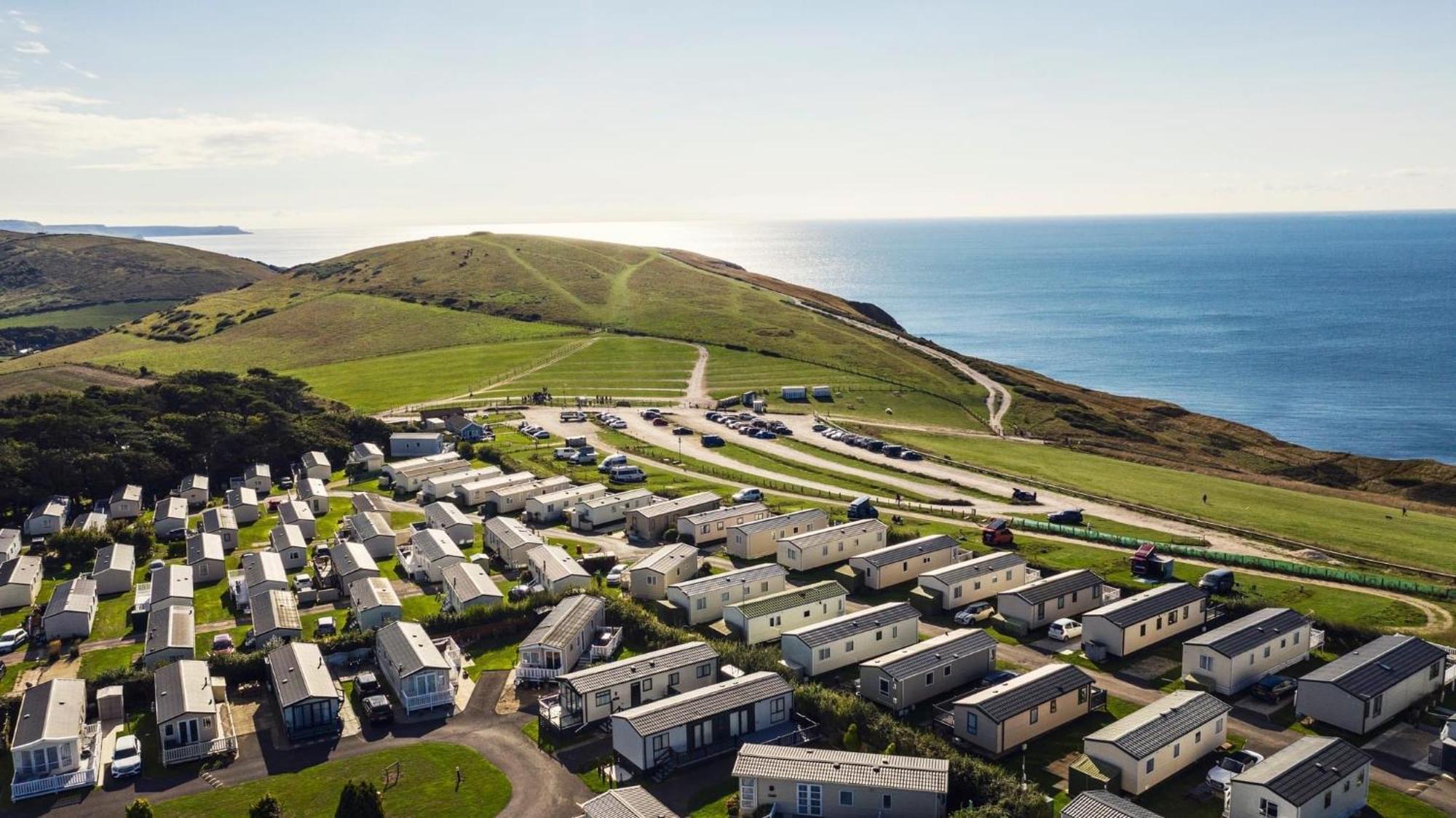 Emma'S Sea View 2-Bedroom Caravan At Durdle Door Near Wareham Dorset West Lulworth Εξωτερικό φωτογραφία
